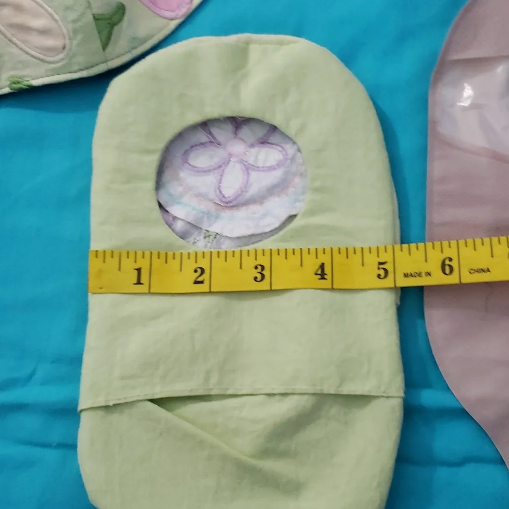 Hand Crafted Ostomy/Iliostomy bag cover w/matching reversible face mask
